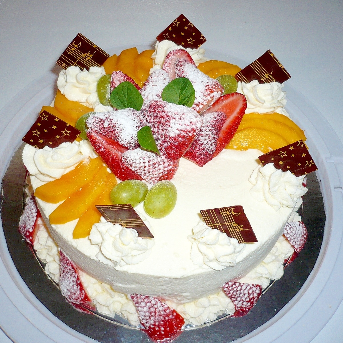 ケーキのステキなデコレーション レシピ 作り方 By Kitty65 楽天レシピ ケーキのステキなデコレーション レシピ 作り方 By Kitty65 楽天レシピ